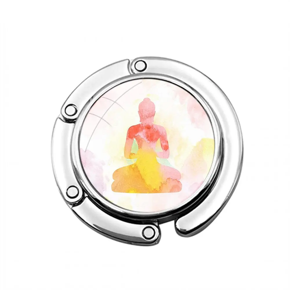 Крючок складной для женского стола художественный крючок с узорами в стиле