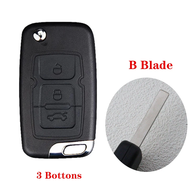 

Замените корпус автомобильного ключа, чехол для дистанционного брелока для Geely Emgrand EC7 GC715 EC718 Englon SC3 SC5 SC7 Free Cruiser GX7 GX718 EC718