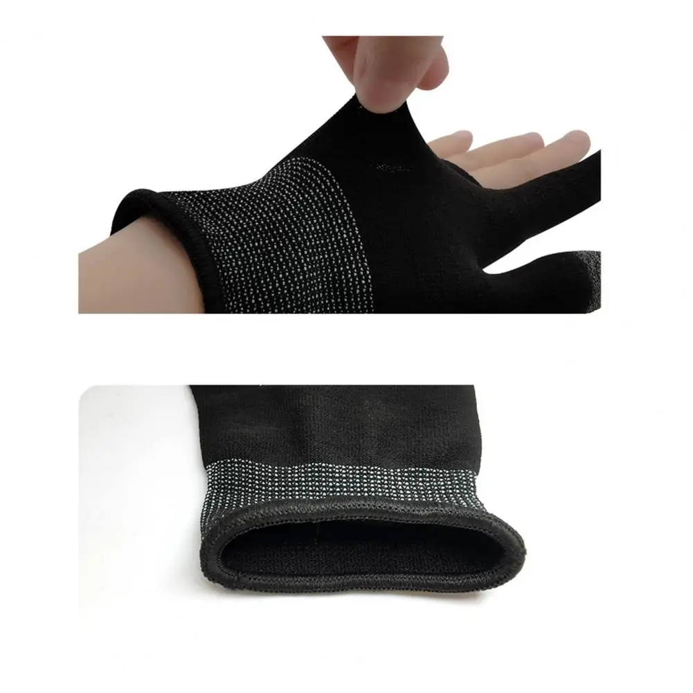 

Moisture-wicking Black Comfortable Anti Sweat Finger Gloves Game Component