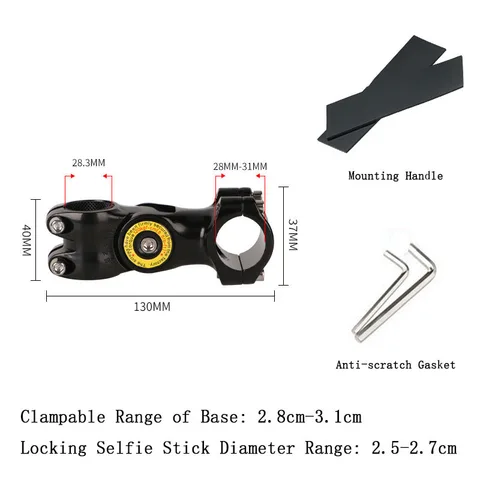 Кронштейн для мотоцикла DIXSG для Insta360 X5 X4 X3 X2 GoPro