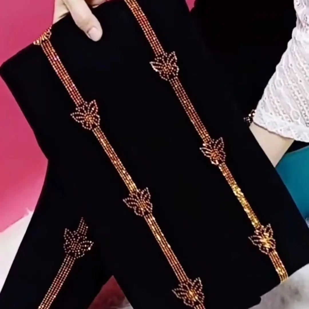 Женские леггинсы с блестками черные и Серебристые брюки-карандаш высокой талией