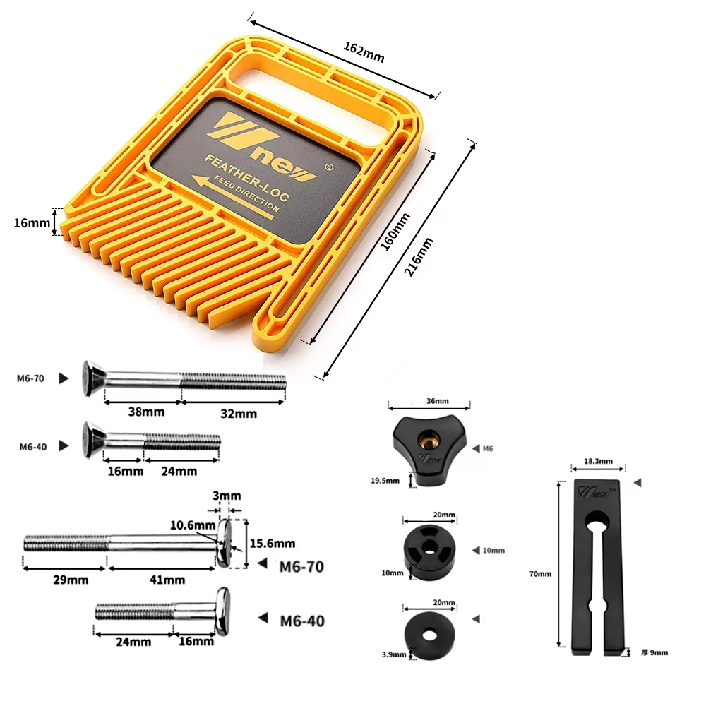 Набор досок с двойным пером многоцелевой деревообрабатывающий питатель