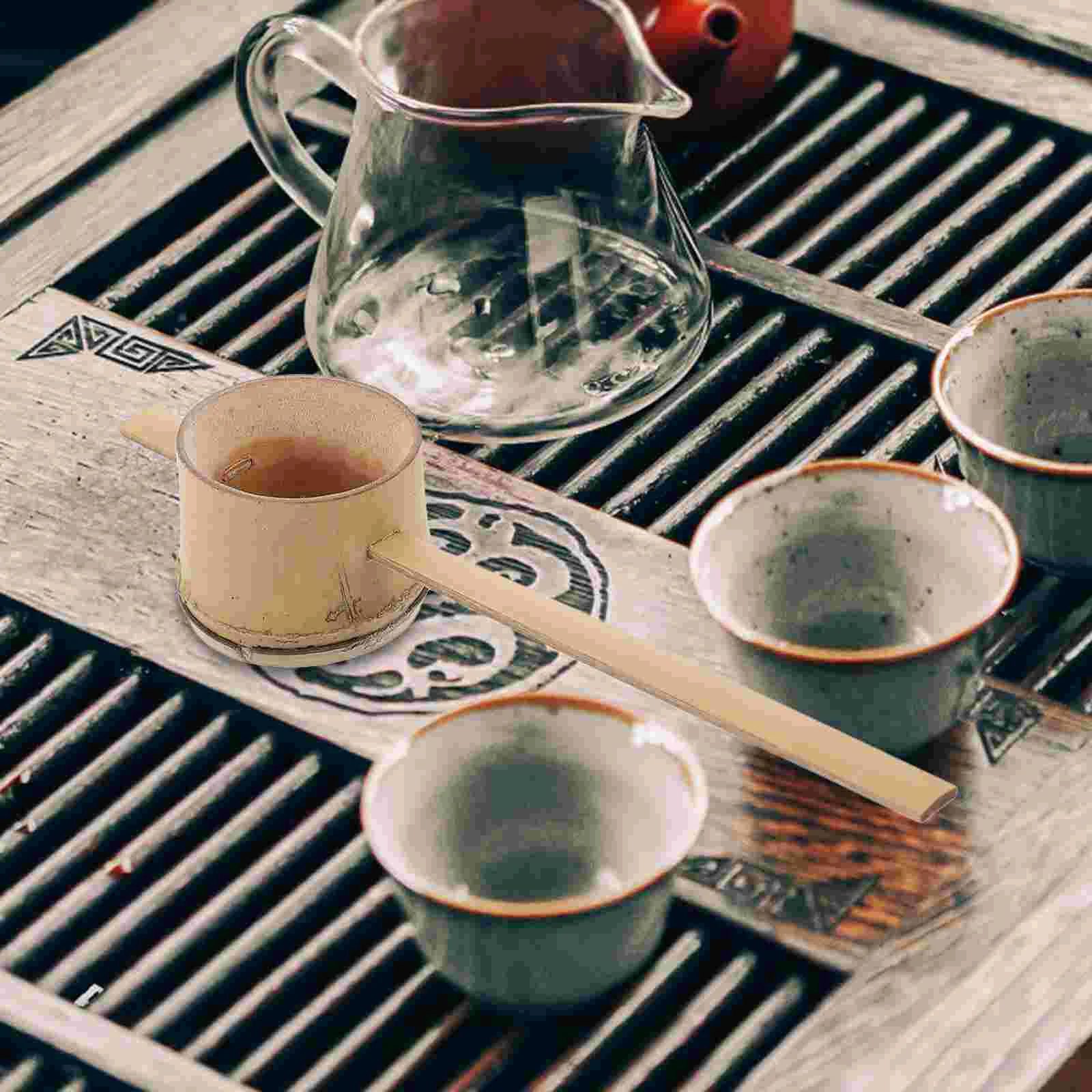 

Filter Tool Tea Filtering Bamboo Strainer Simple Room Supplies Hand-made Mesh