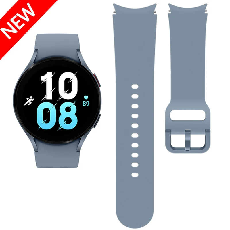 

Silicone Strap For Samsung Galaxy Watch 5/4 44mm 40mm Galaxy4 Classic 46mm 42mm Sport Watchband Bracelet Watch 6 44mm/5 pro 45mm