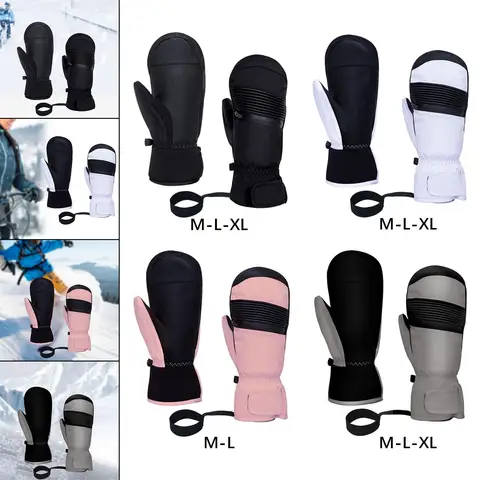 Лыжные перчатки из полиэстера