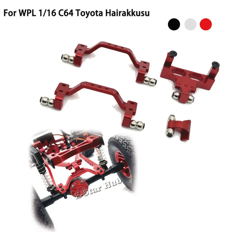 Переднее заднее фрикционное крепление сервопривода для WPL 1/16 C64 Toyota Hairakkusu сиденье