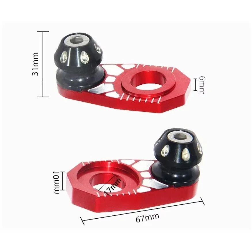 2x задняя ступица мотоцикла противоскользящий регулятор цепи автоматический