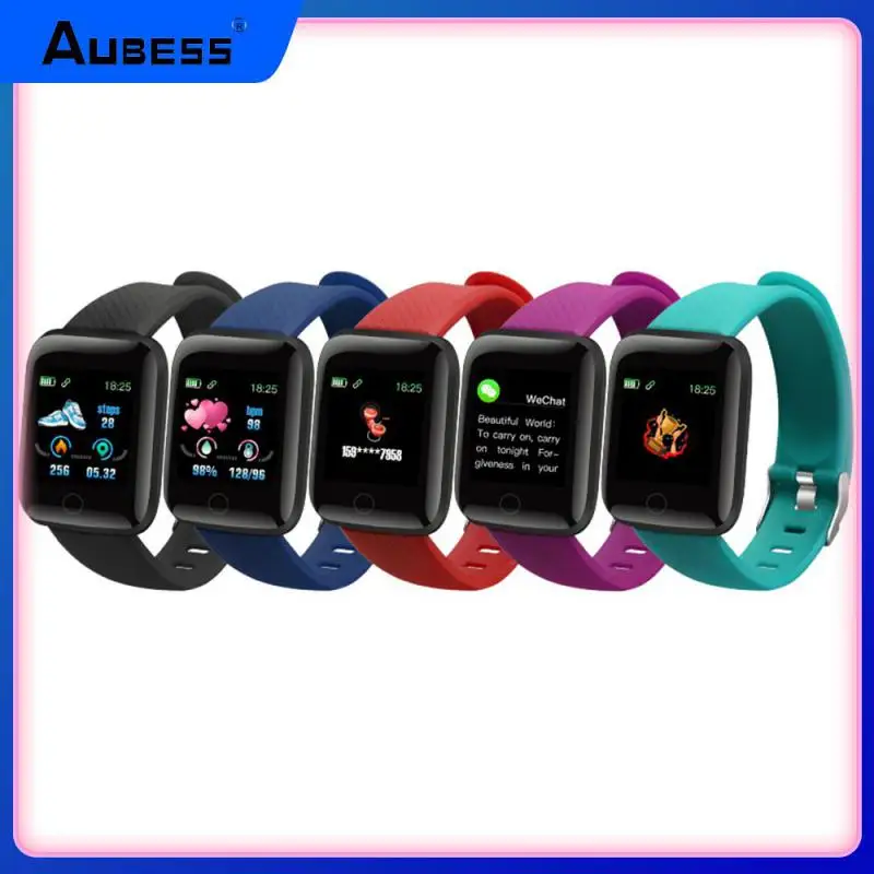 

Ip65 Waterproof Sport Watch Color Screen Smart Watch Heart Rate Blood Pressure Monitoring Smart Bracelet 1.3-inch