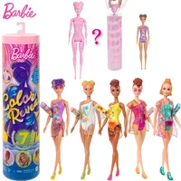 original barbie dolls color reveal doll accessories surprise fashion baby girl toys diy playset kids toy discoloration