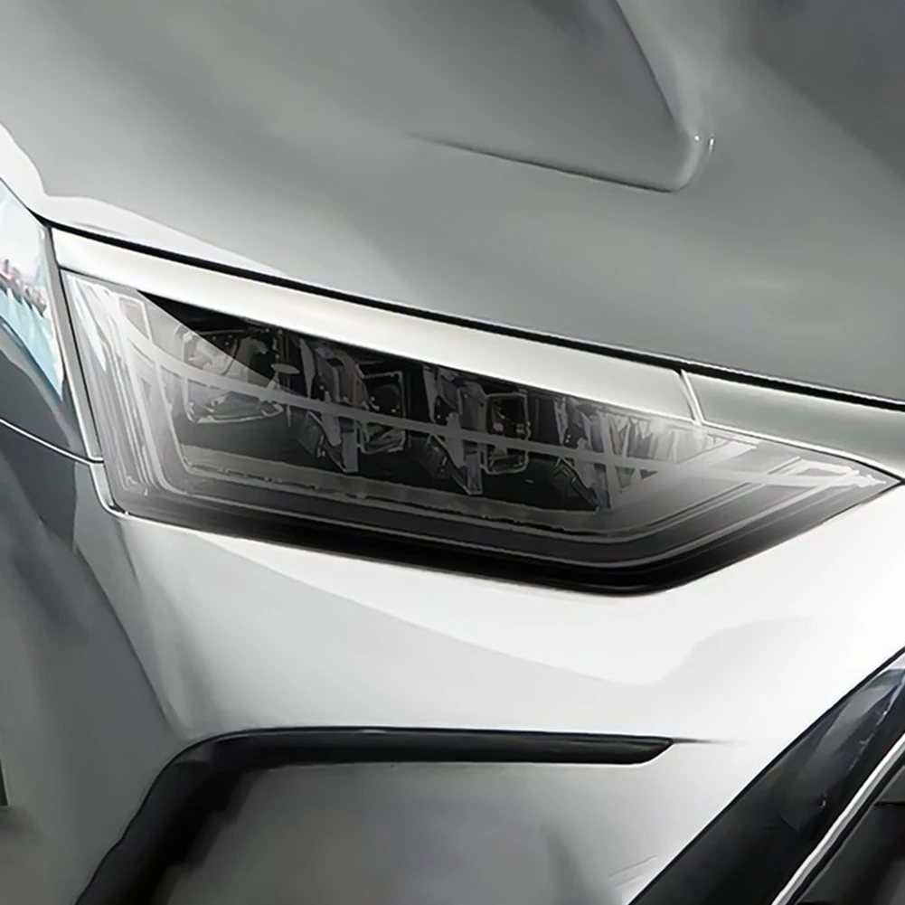 

Защитная пленка для автомобильных фар, наклейка для BYD HAN DM 2020-2022, наклейка из ТПУ, прозрачная искусственная кожа, черные автомобильные аксессуары