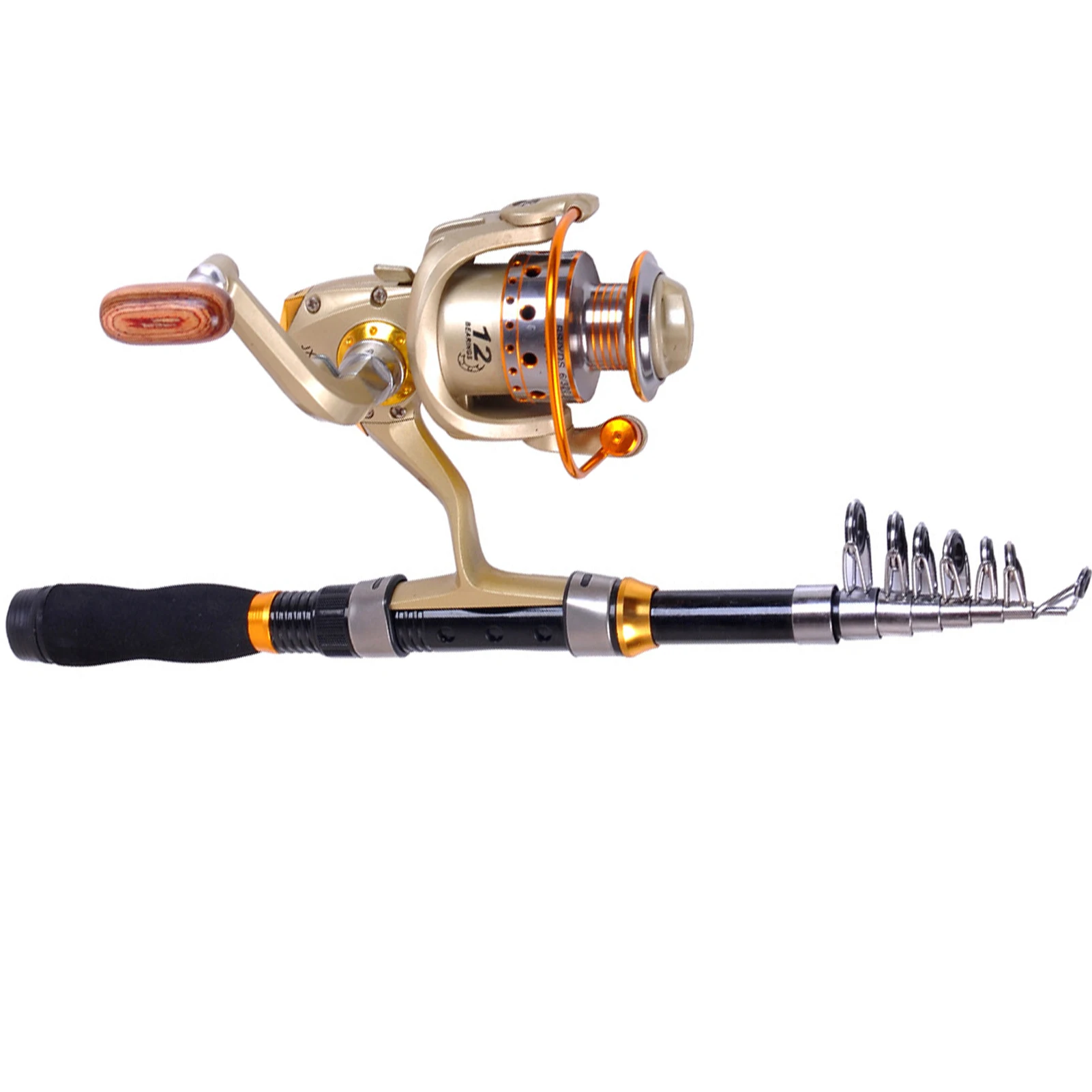 

Fishing Sea Pole Is Used For Fishing In Hetang Reservoir. Frp Flexible And Powerful Portable Telescopic Fishing Rod