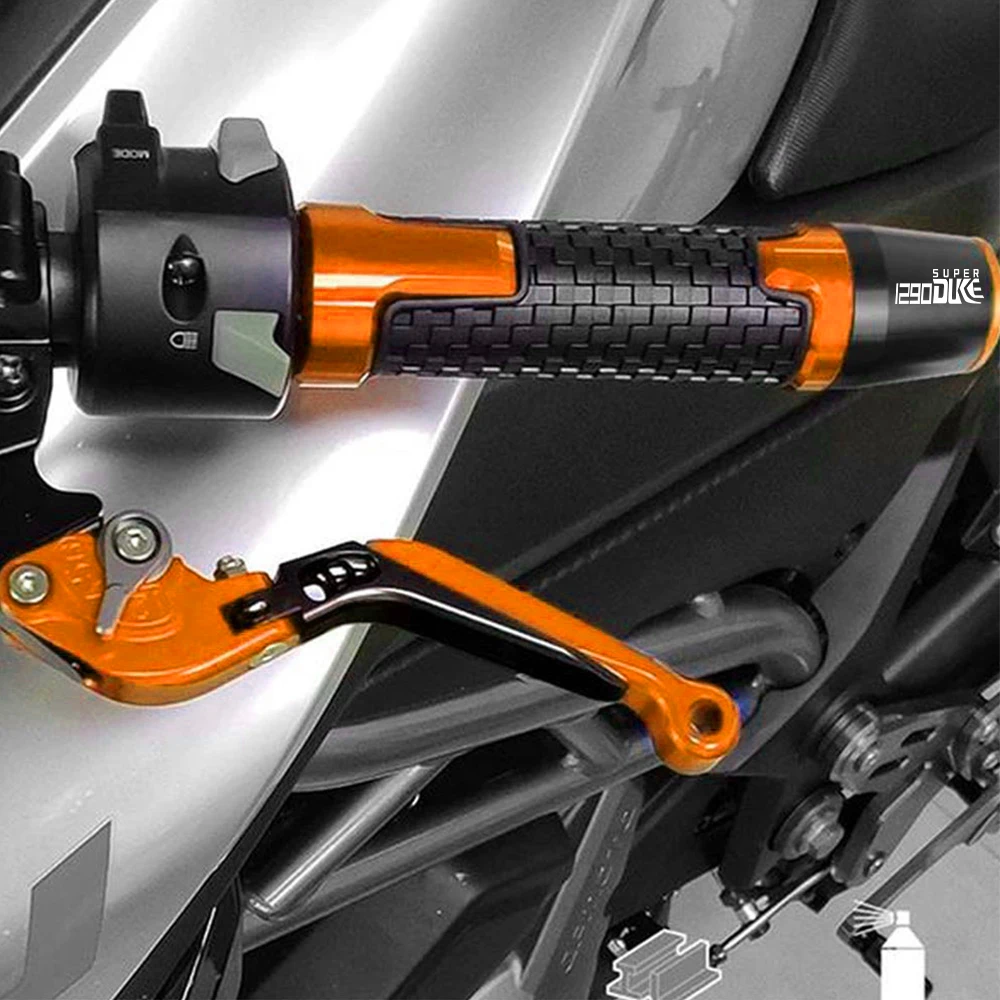 

Motorcycle For KTM 1290 Super Duke R RR Evo 2013-2019 2020 2021 2022 2023 Handle Hand Bar Ends Handlebar Grip End Plug 7/8" 22MM