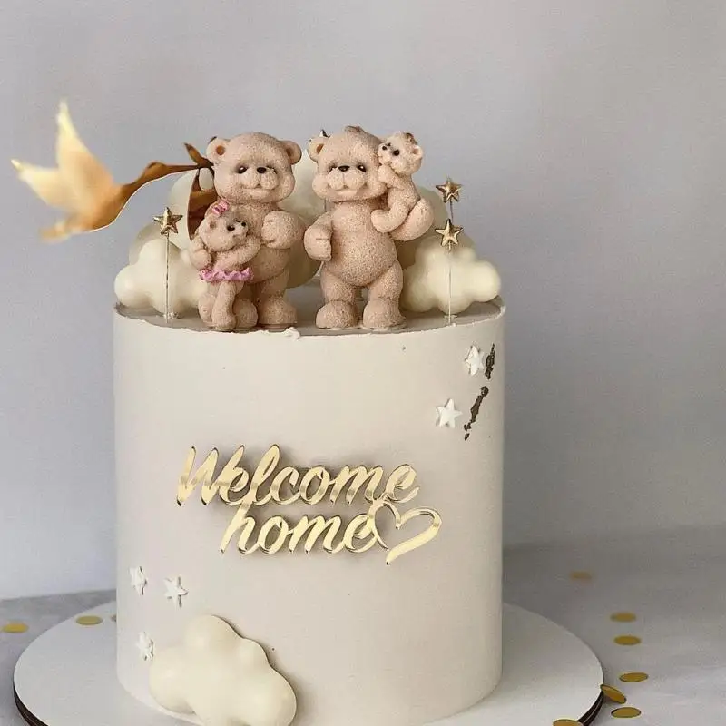 Акриловый топпер для торта 