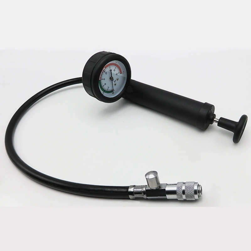

GTBL 3X Water Tank Leak Detector Shockproof Dial Car Pressure Gauge Tester Cooling System Tester Radiator Pressure Pump