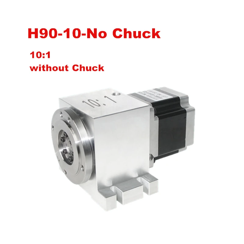 

Planetary Gear 4th Rotary Axis 100mm Chuck A Axis Speed Reducing Ratio 10:1 for CNC Router Engraver Machine