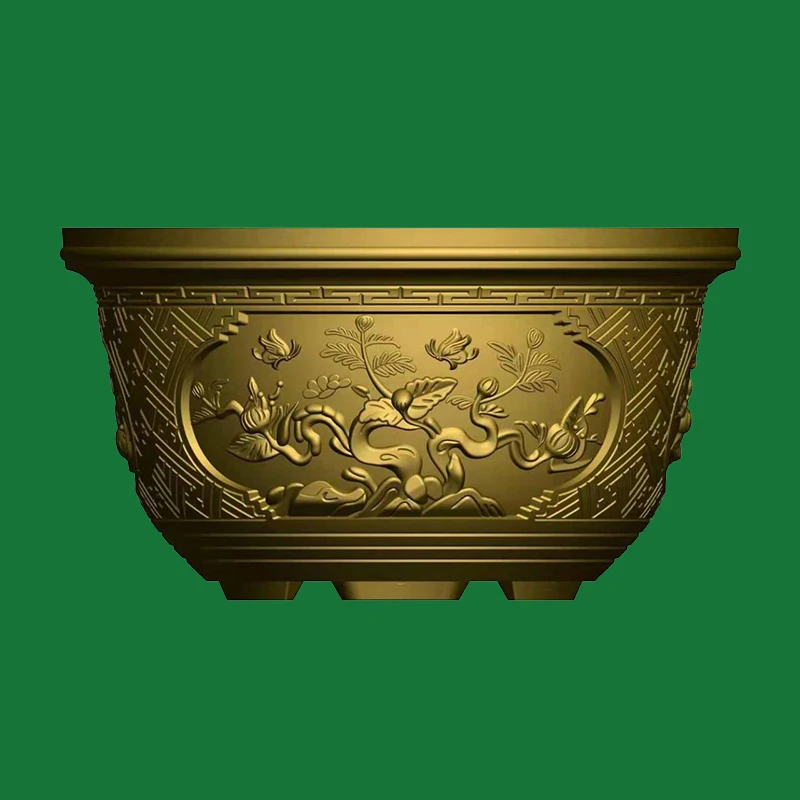 Круглая Цветочная Форма 32 см/12 6 дюйма форма для цементного цветочного горшка