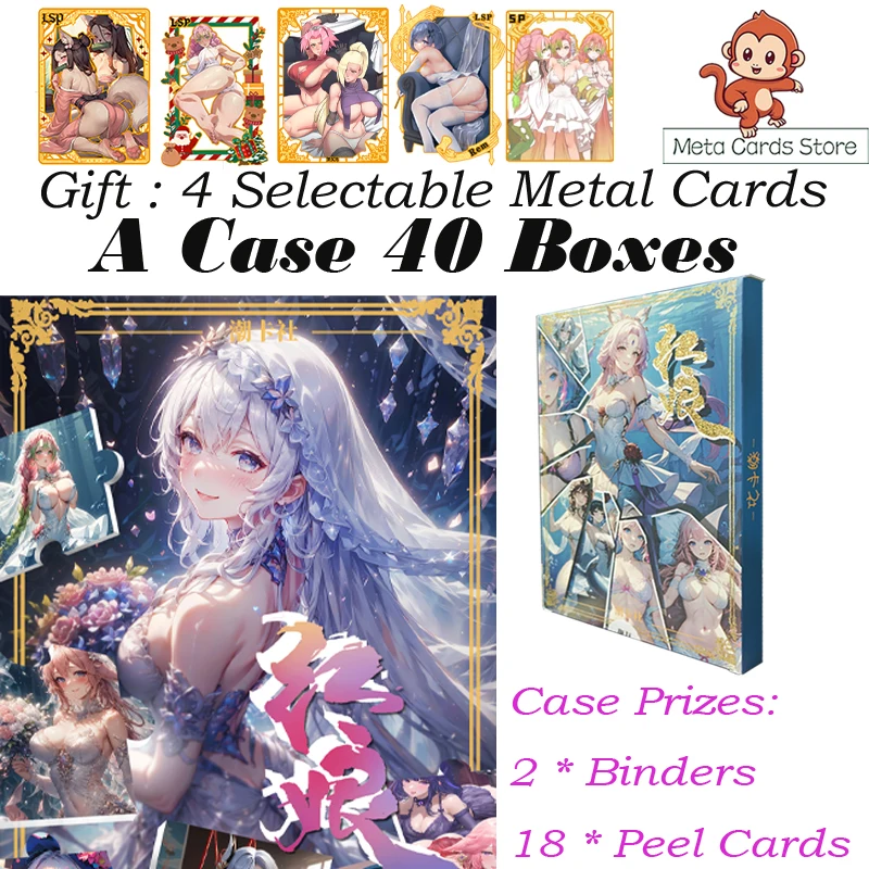Оптовая продажа Goddess Story A5 Размер Коллекционная карта Matchmaker Аниме Игра Doujin Booster Box
