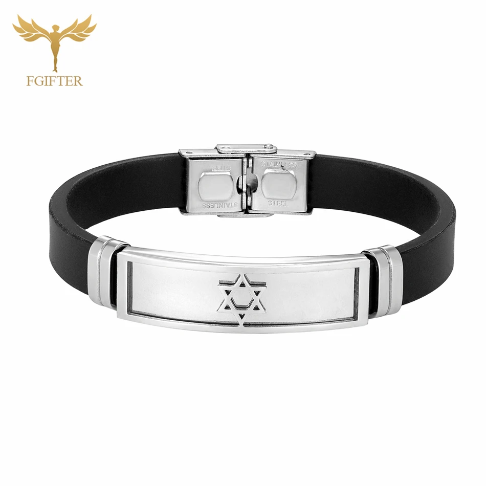 Браслет-манжета из нержавеющей стали