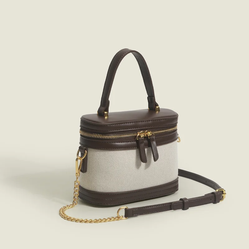 

Дамская Ретро сумка-мессенджер в стиле пэчворк, модная Высококачественная сумка-ведро из полиуретановой ткани, сумка на плечо, сумки