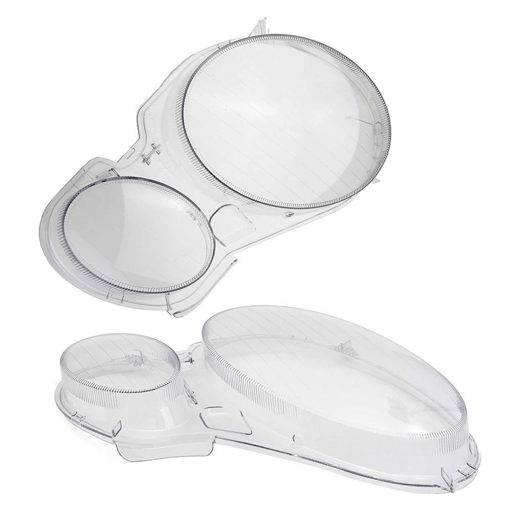 

Replacement For E Class W211 E320 E350 2002-2008 1 Pair Car Headlight Lens Shell Cover 2118202961 2118203061