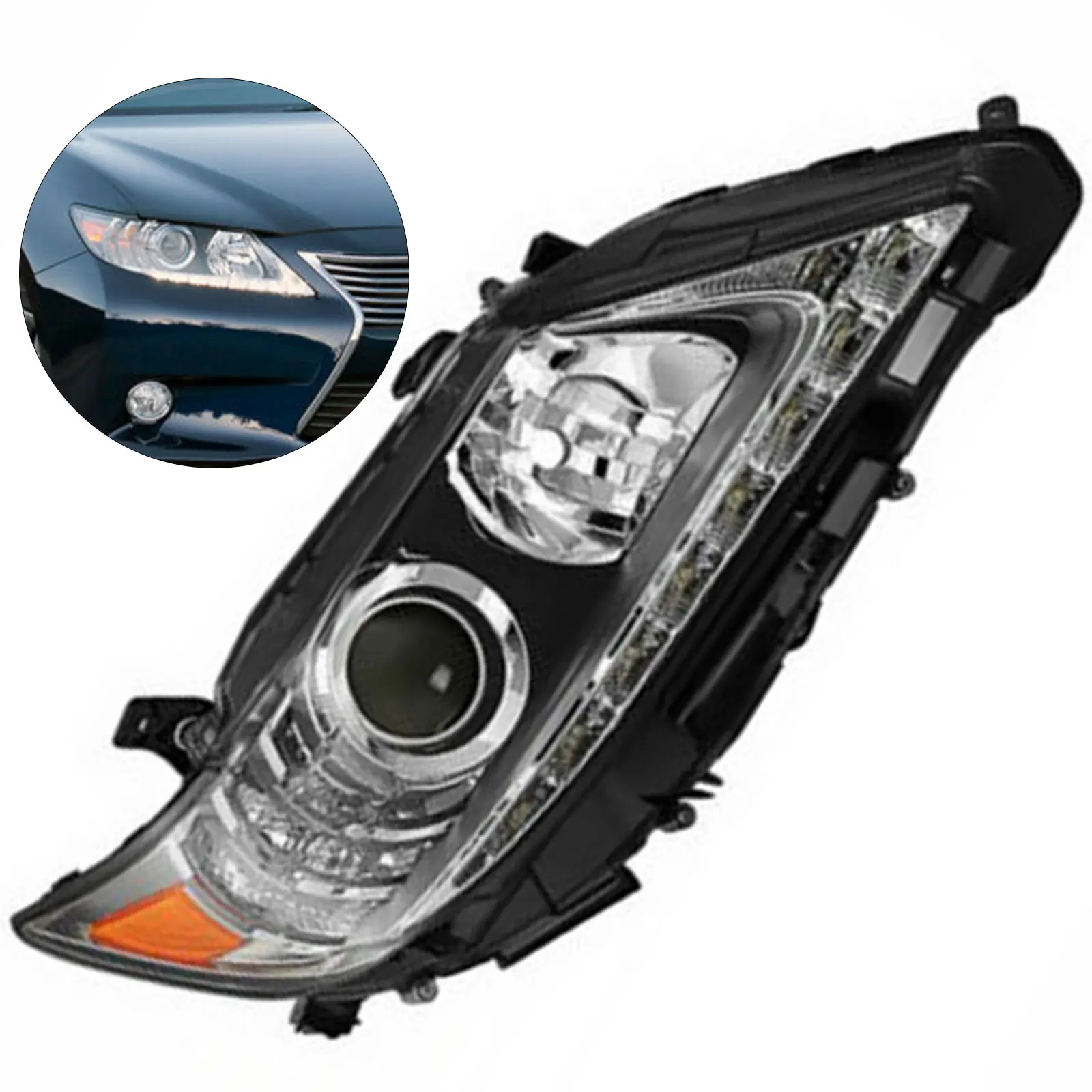 

RH Passenger'S Side Halogen Headlamp Front Light for Lexus Es300h Es350 13-15