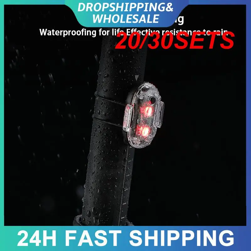 

20/30SETS 30 Models Riding Taillights Ride Accessories Security Warning Mountain Bike Tail Light Mountain Bike