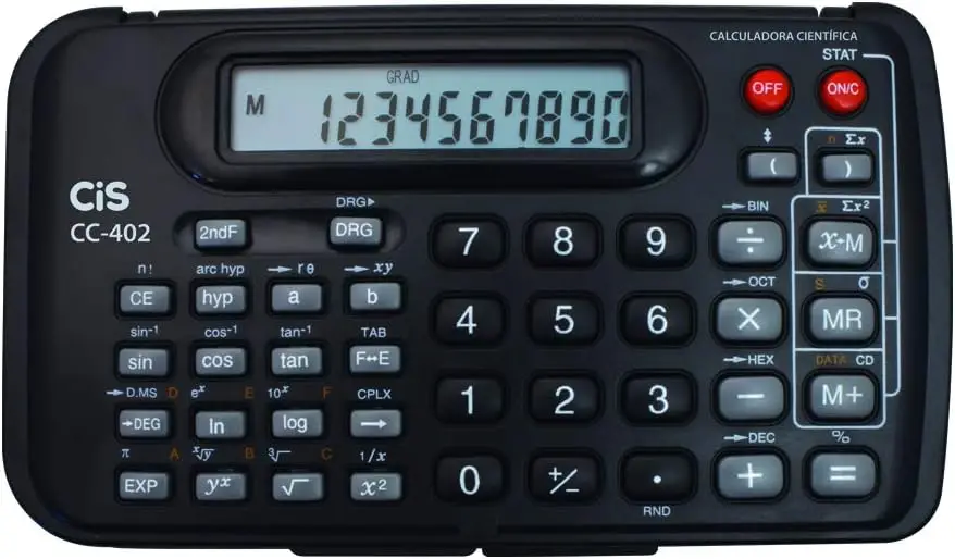 

Charming 402.7900 Black Scientific Calculator - Perfect for School or Office Use