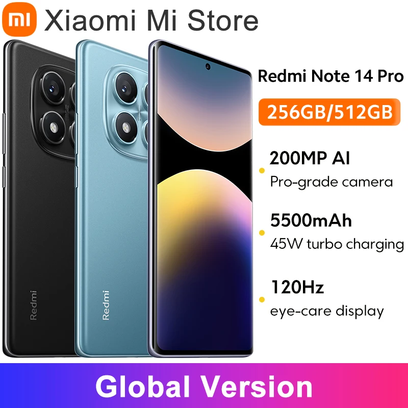 Смартфон Xiaomi Redmi Note 14 Pro 12/256ГБ 12/512ГБ global