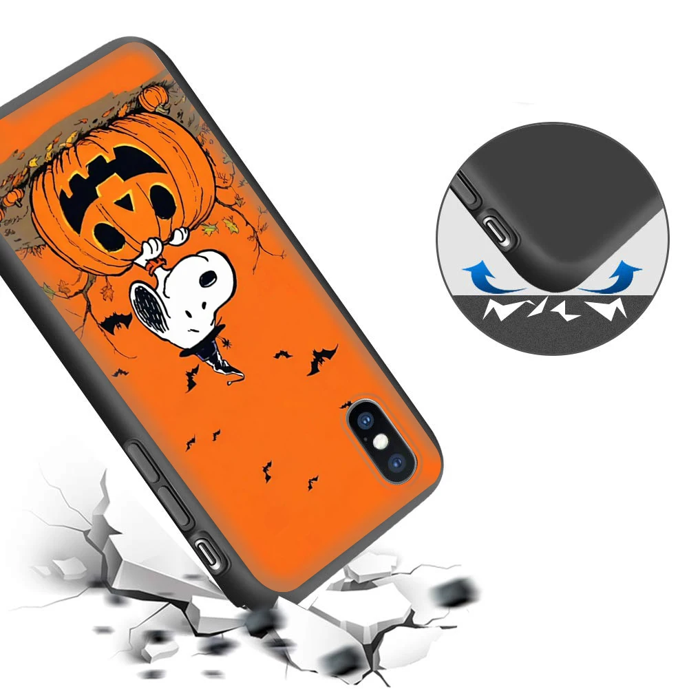 BB18 S-Snoopys Cute Dog Soft Silicone Case for Xiaomi Mi F1 9T Pro A1 5X A2 Lite A3 CC9E 10T 11T 12Pro 12X Caver