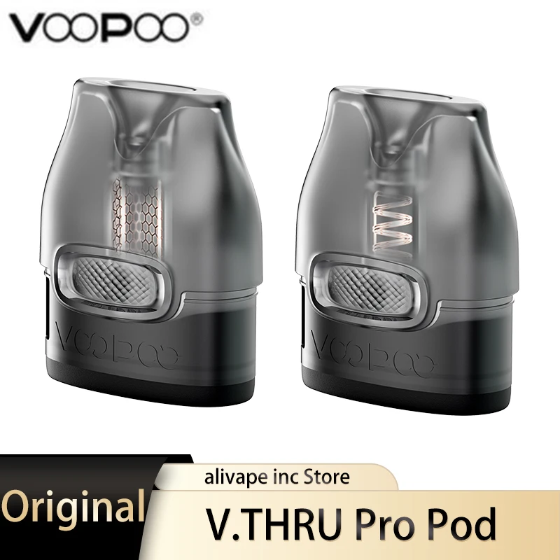 

Оригинальный картридж для электронной сигареты VOOPOO V.THRU Pro Kit 3ml Vape Pod 0.7ohm/1.2ohm
