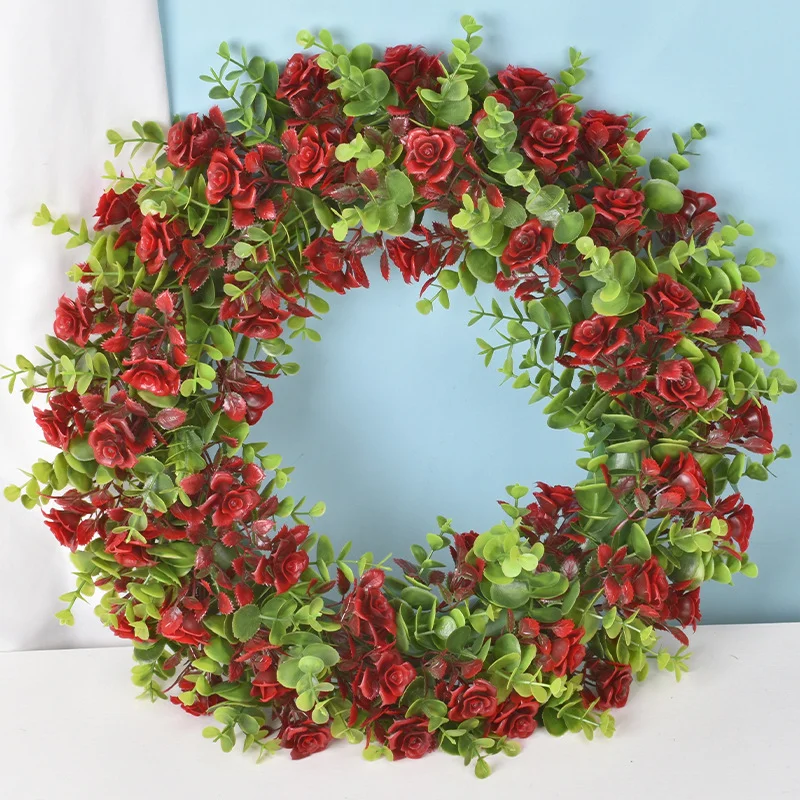 

Искусственная гирлянда с гипсофилой, 45 см, свадебная фоновая стена, сад, День Святого Валентина, подвесная дверь, имитация украшения