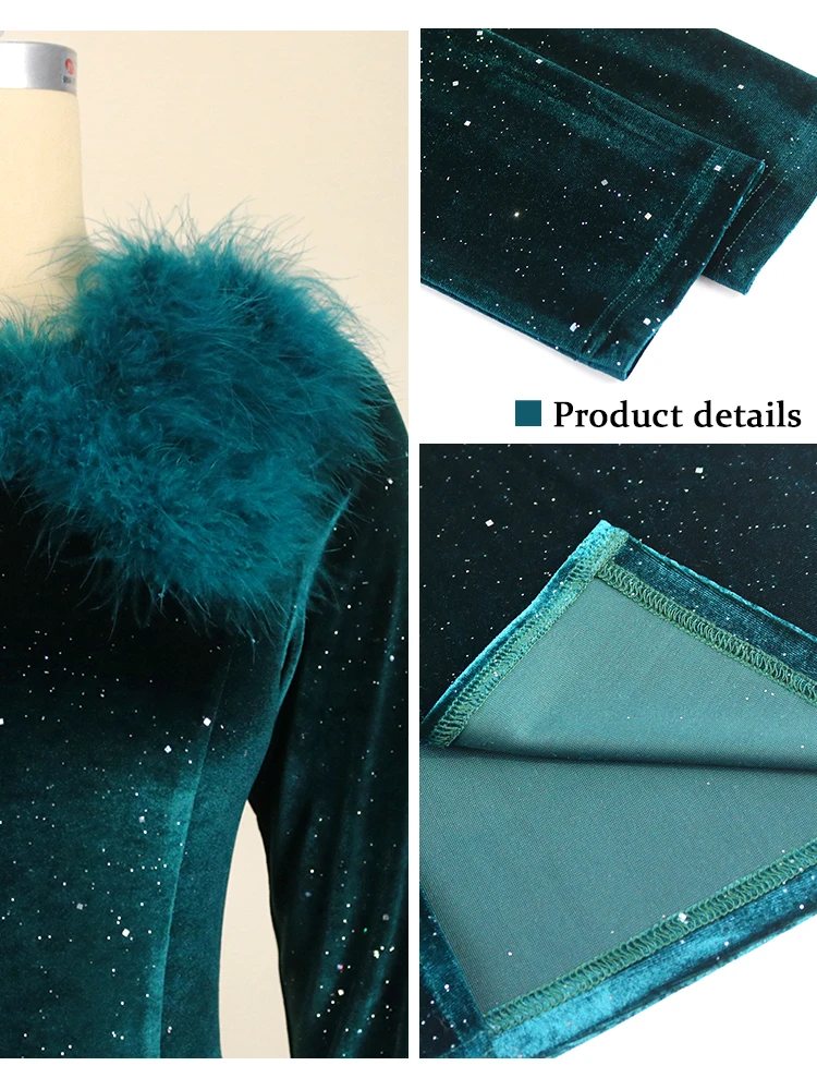 Рисунок 5 - Осенне-зимнее темно-зеленое женское