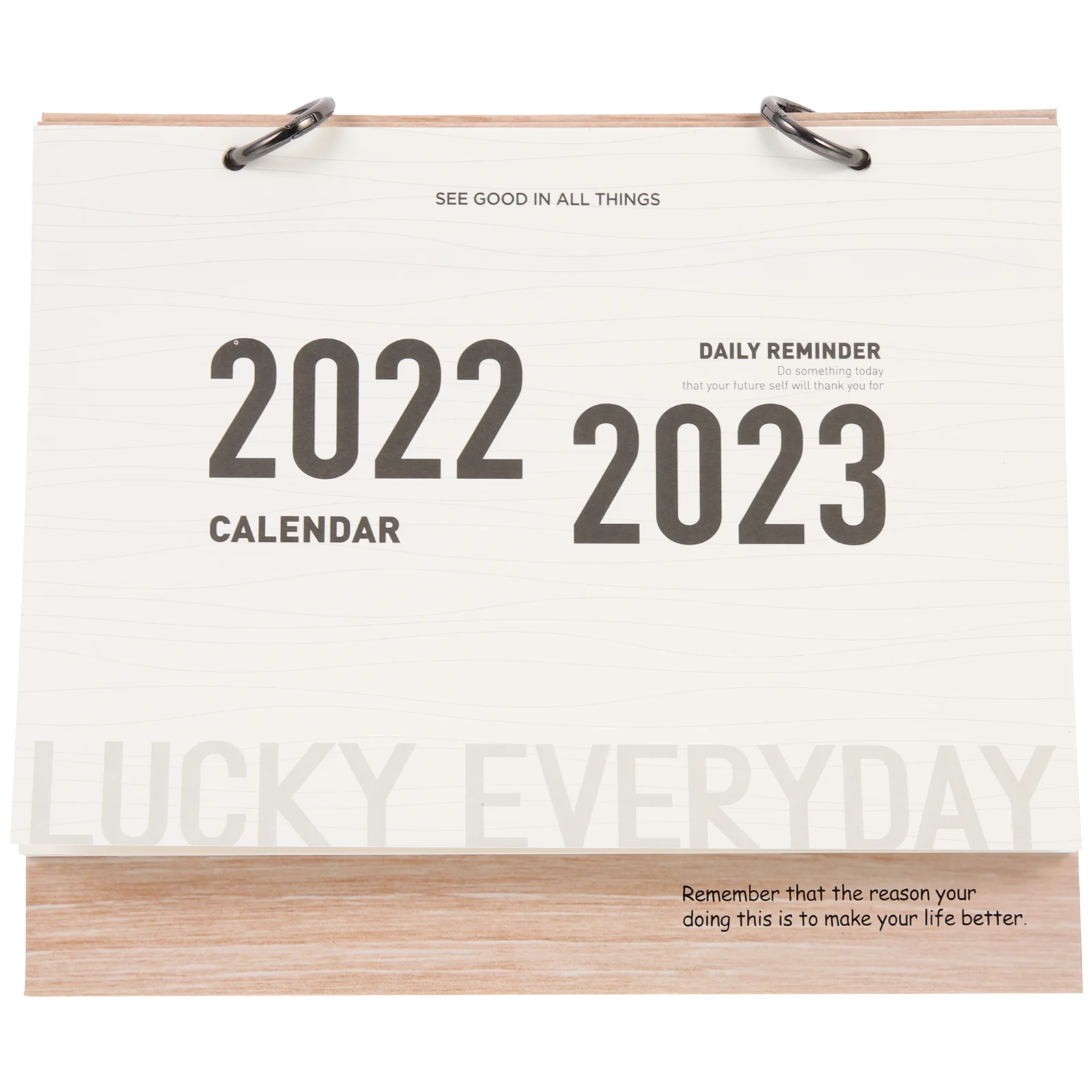 

Calendar 2023 Standing Desktop Decorative Planner Schedule Tabletop Wall Pad Daily Rabbityear Mini Small Office Table 2022 Free