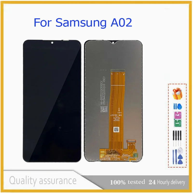 6 5-дюймовый ЖК-дисплей для Samsung Galaxy A02 A022 с сенсорным экраном в сборе A022F A022M A022G