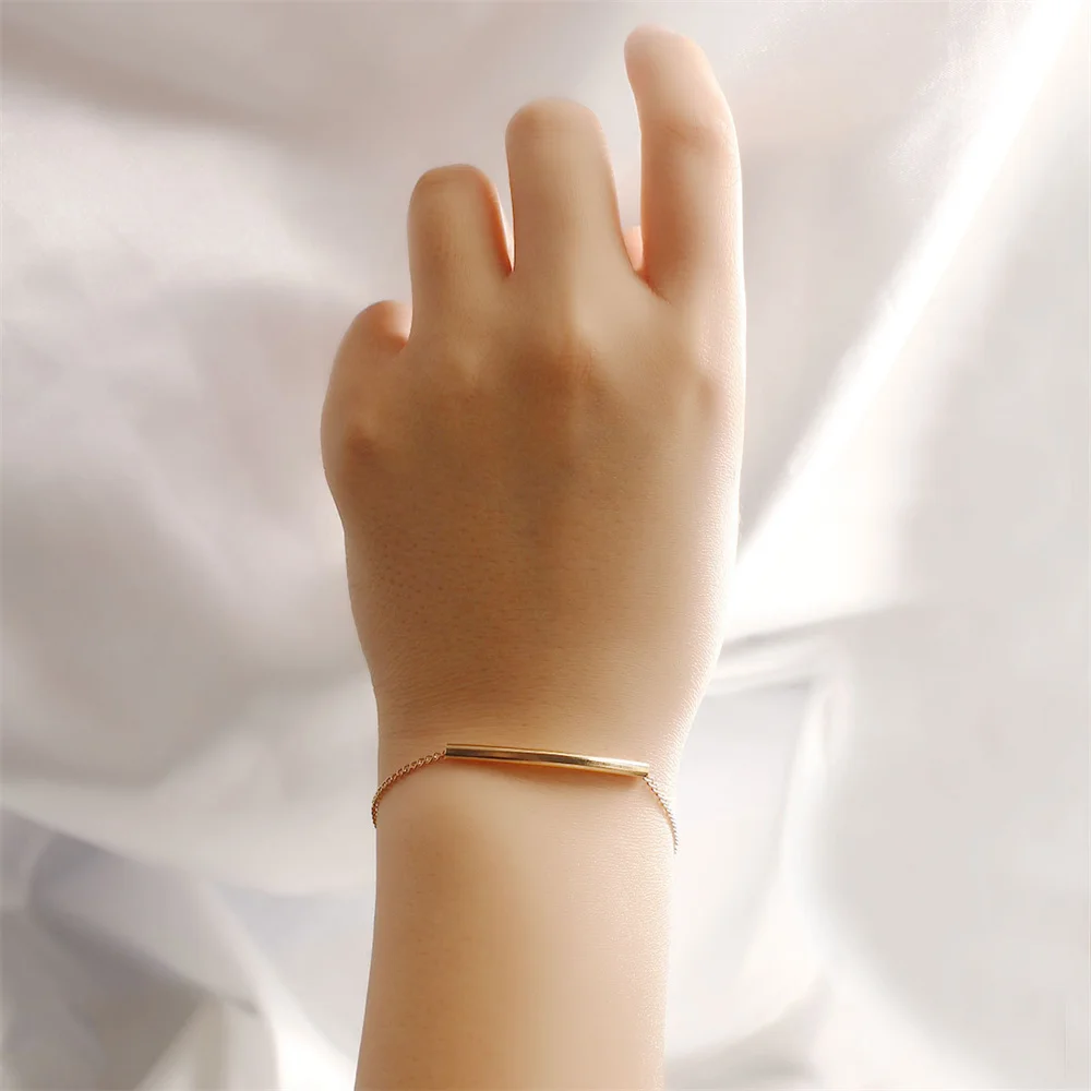 

European and American personalized fashion bracelet simple jewelry accessories neck chain minority women's gift jewelry