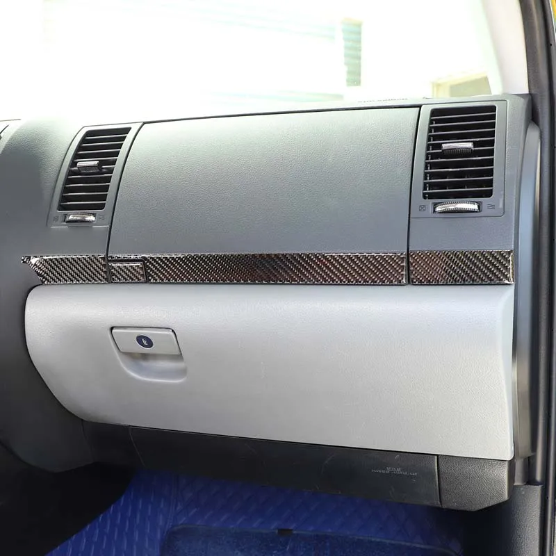 

For Toyota Tundra 2007-13 Soft Carbon Fiber Co-Pilot Under The Storage Box Decorative Stickers Interior Modification Accessories