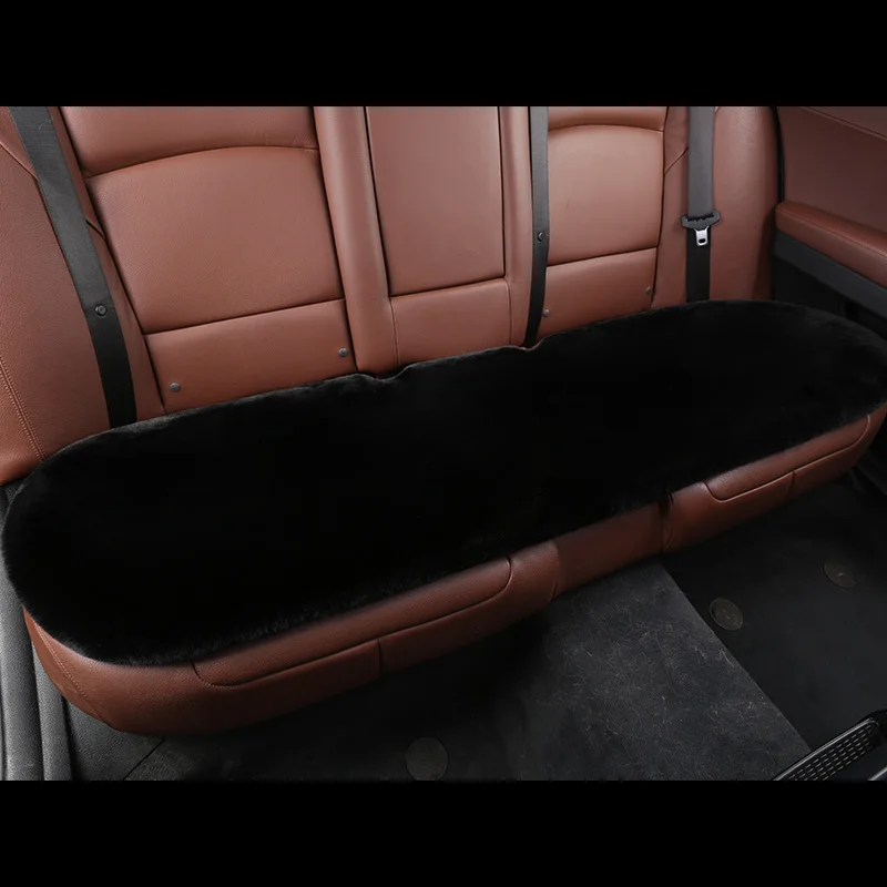 

Чехол на автомобильное сиденье, зимняя теплая плюшевая пушистая подушка для автомобильного сиденья, передняя и задняя шерстяная меховая накидка, комплект подушек, ватный диск для салона автомобиля