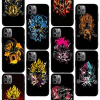 dragon ball backgrounds phone case for iphone 11 12 pro max 13 mini 7 plus x xs xr apple 6 6s 8 se 5 5s fundas back cover coque