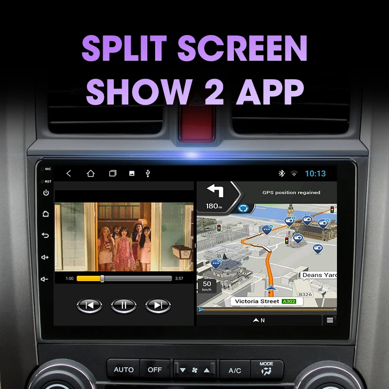 vtopek 4g dsp carplay 2din android 10 0 car radio multimedia players navigation gps for honda cr v 3 re crv 2006 2012 head unit free global shipping