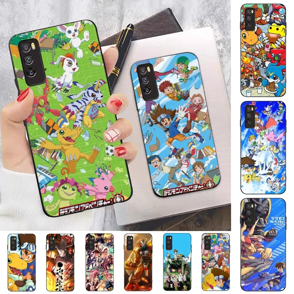 

Digimon Phone Case For Huawei Honor 10 lite 9 20 7A 9X 30 50 60 70 pro plus Soft Silicone Cover