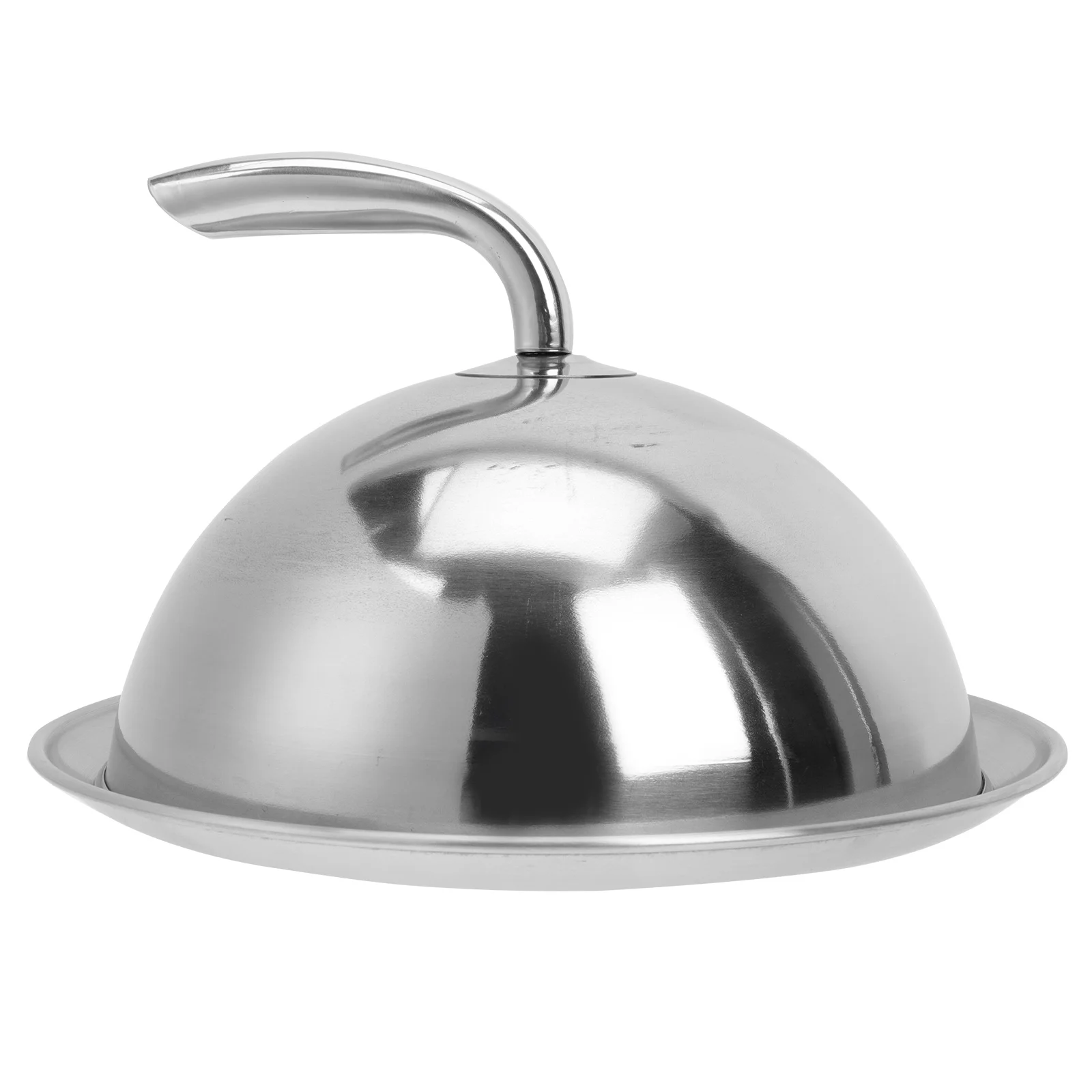 

Metal Dome Lid Round Cake Carrier Pans Lids Pastry Cover Cupcake Plate Dessert Display