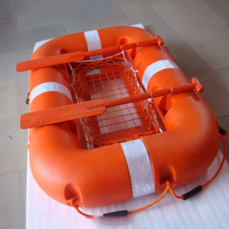 Безопасный Прочный спасательный плавающий плот для лодки