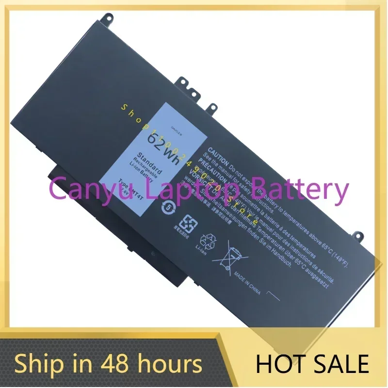 For Type Rotmp 6mt4t E5450 E5550 Built-in Laptop battery