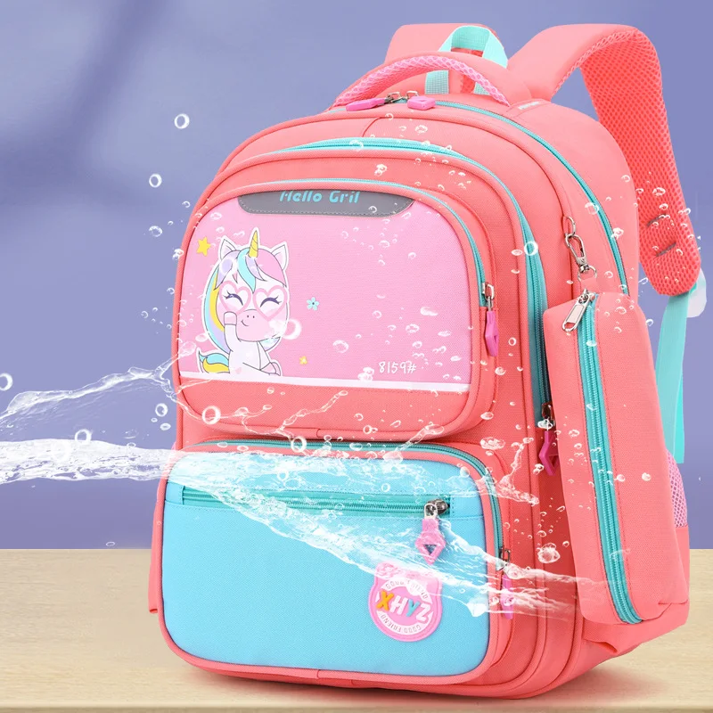 waterproof children School Bags boys Girls primary school Backpacks kids satchel Schoolbag Orthopedic Backpack mochila infantil