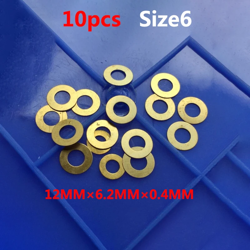 

Латунные шайбы для складного ножа H62, набор из 10 шт.