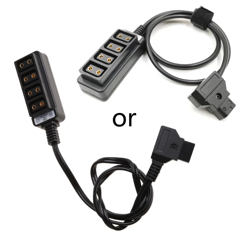 

D Tap Male to 4 Port Dtap Female Splitter Power Cable for Anton V-Mount Camera