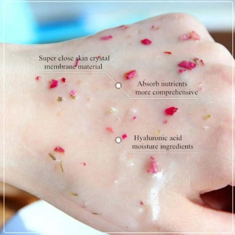 1 шт. коллагеновая маска для лица с гиалуроновой кислотой