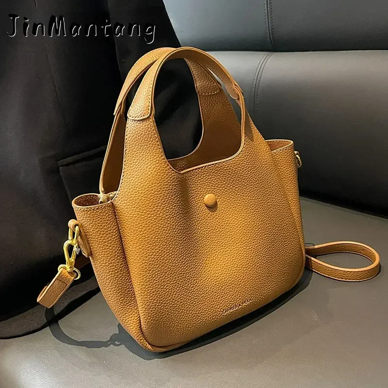 

Jin Mantang Small Crossbody Bag for Women 2023 Trend New In Female Designer Simple Solid Color Short Handle Tote Bags Handbags