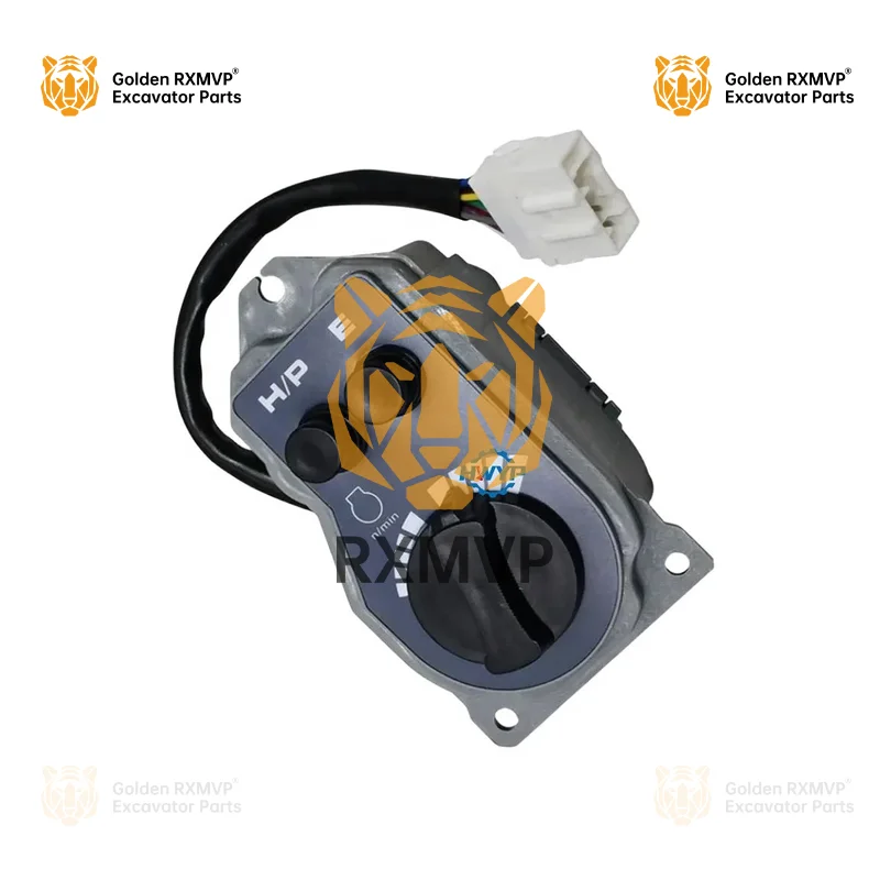 For Sk200-8 Throttle Knob Switch 16112647 26yy50084 Yn3-2s0000p1 Kobelco Sany Sy115 Sy135 Sy155 Sy215 Excavator