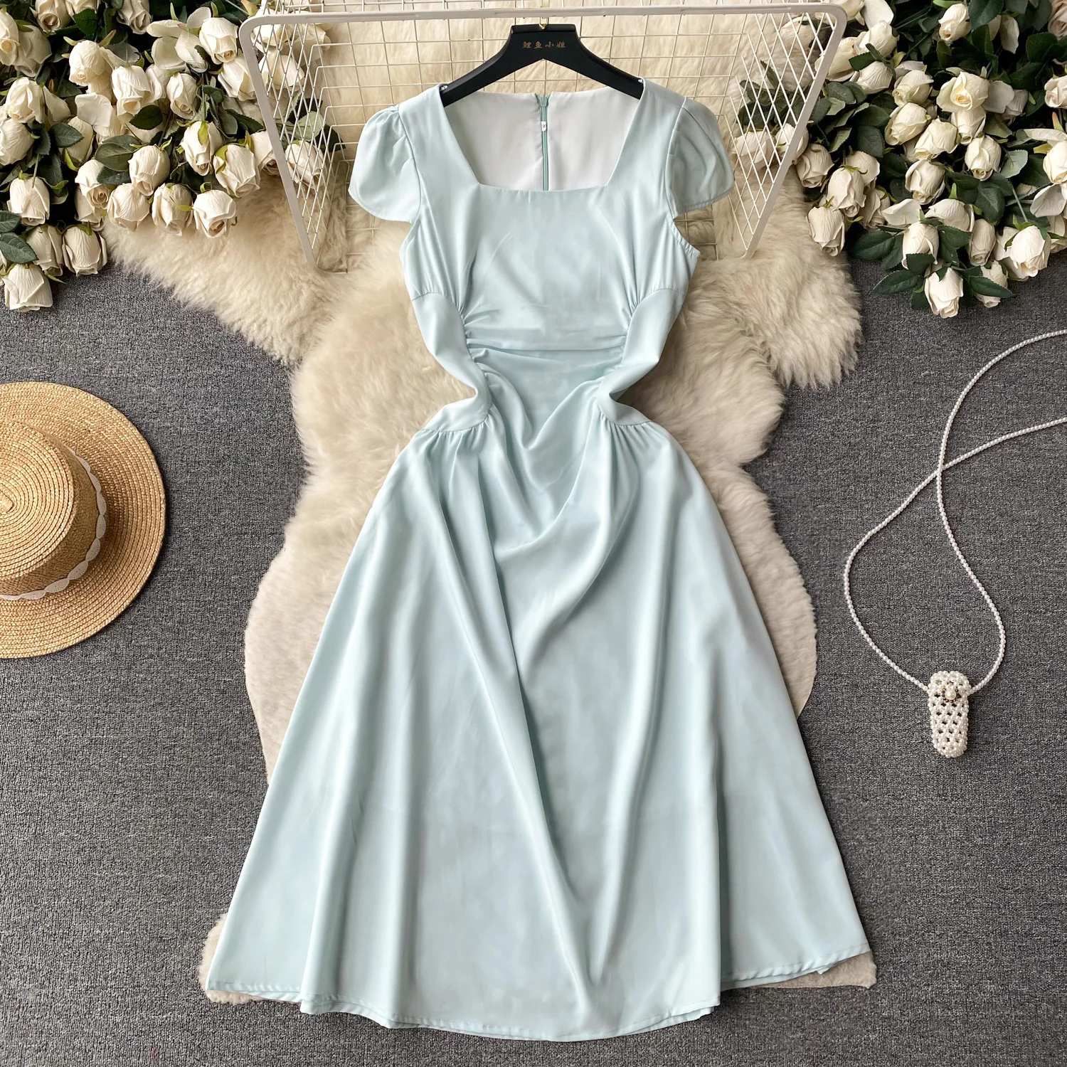 

Frock for Women Summer Dress Woman 2023 Trendy Dresses Ladies 2023 Summer Women's Suit Dice Traf Official Store Zatify Zevity